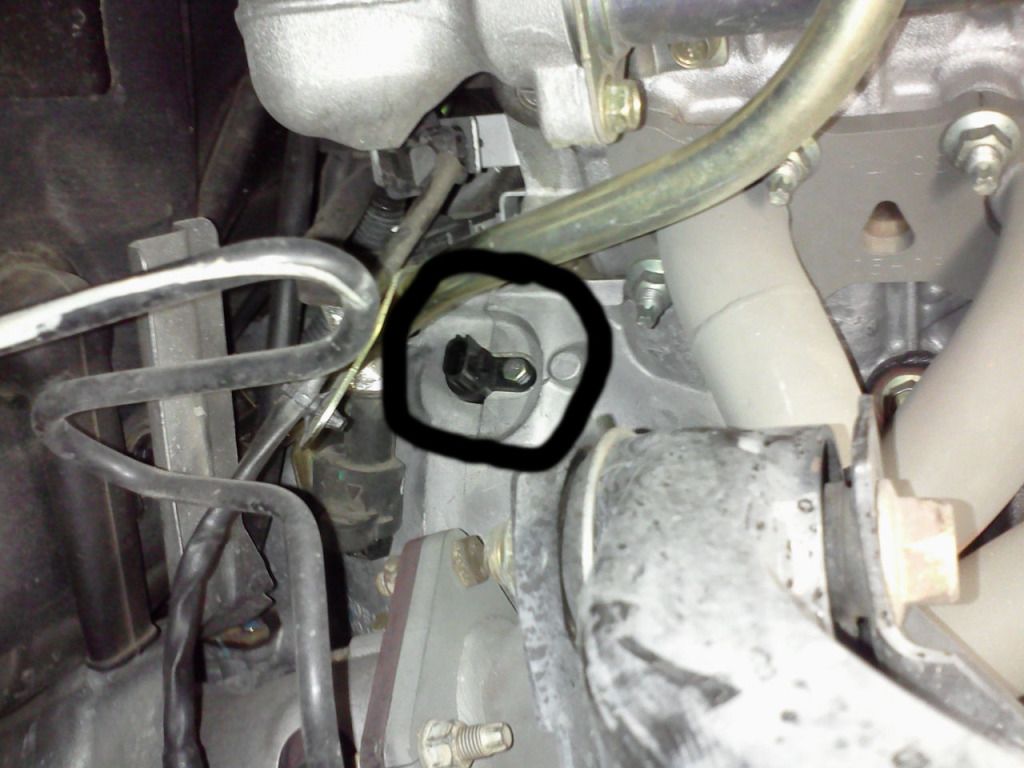 2000 Nissan frontier camshaft position sensor location
